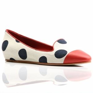 Johnston Murphy polka dot women’s shoes. 6.5